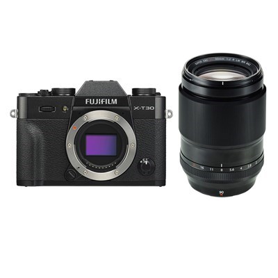 Product: Fujifilm X-T30 black + 90mm f/2 kit
