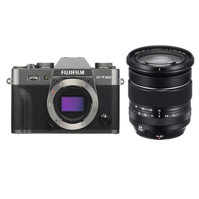 Product: Fujifilm X-T30 Charcoal Silver + 16-80mm f/4 R OIS WR Kit
