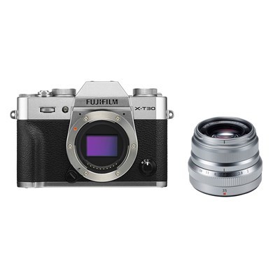 Product: Fujifilm X-T30 silver + 35mm f/2 silver kit