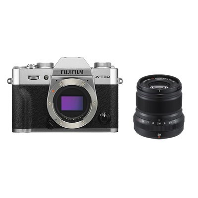 Product: Fujifilm X-T30 silver + 50mm f/2 black kit