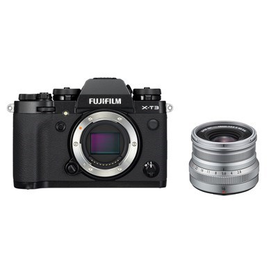 Product: Fujifilm X-T3 Black + 16mm f/2.8 WR Silver kit