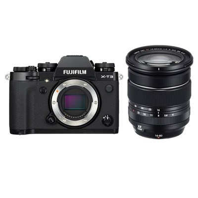 Product: Fujifilm X-T3 Black + 16-80mm f/4 R OIS WR Kit