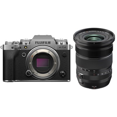 Product: Fujifilm X-T4 Silver + 10-24mm f/4 R OIS WR Kit