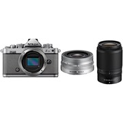 Nikon Z fc Body Natural Grey + 16-50mm f/3.5-6.3 VR Silver + 50-250mm f/4.5-6.3 VR Black Kit