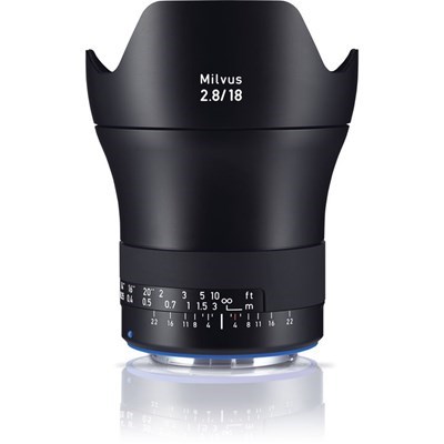 Product: Zeiss Milvus 18mm f/2.8 ZE Lens: Canon EF