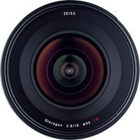 Product: Zeiss SH 15mm f/2.8 Milvus ZE Lens Black: Canon EF grade 9