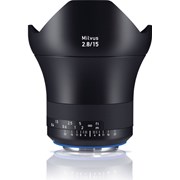 Zeiss SH 15mm f/2.8 Milvus ZE Lens Black: Canon EF grade 9