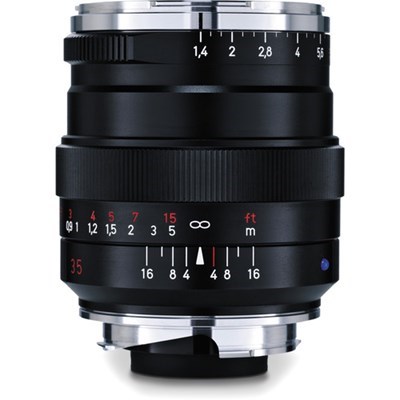Product: Zeiss SH 35mm f/1.4 Distagon T* ZM Lens Black: (incl lens shade) grade 9