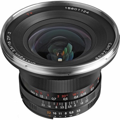 Product: Zeiss 18mm f/3.5 Distagon T* ZF.2 Lens: Nikon F