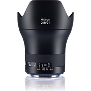 Zeiss Milvus 21mm f/2.8 ZE Lens: Canon EF (1 left at this price)