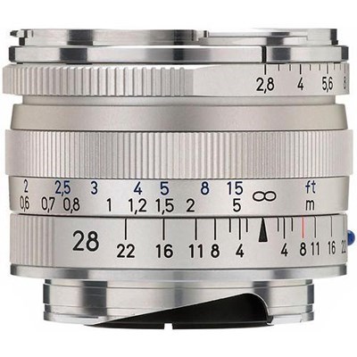 Product: Zeiss 28mm f/2.8 Biogon T* ZM Lens Silver: Leica M
