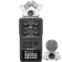 Product: Zoom H6 Handy - Handheld Recorder w/- Interchangable microphone system