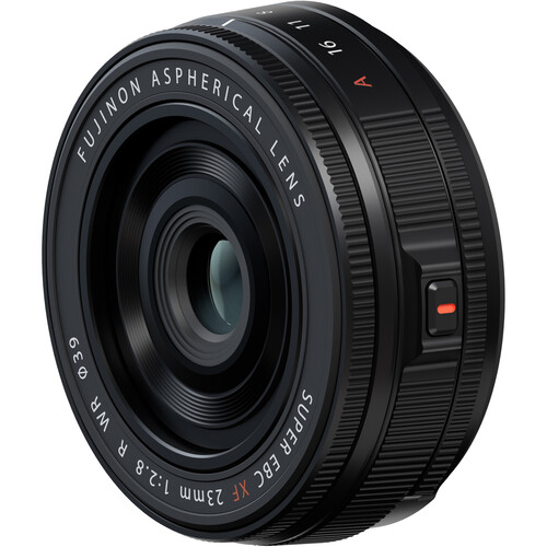 FUJIFILM XF 23mm f/2.8 R WR Lens - Black