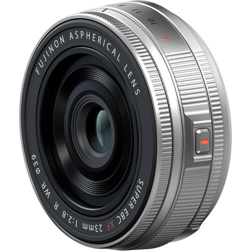 FUJIFILM XF 23mm f/2.8 R WR Lens - Silver