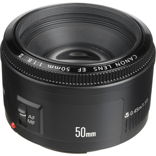 Canon EF 50mm f/1.8 mk II Lens - Grade 8