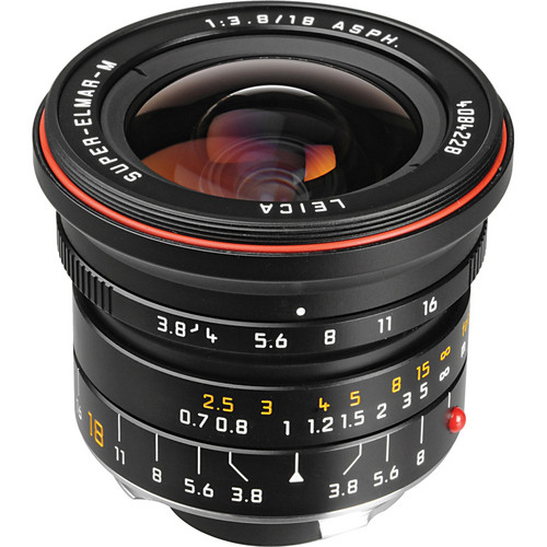 Leica 21mm f/3.8 Super-Elmar-M ASPH Lens - Grade 10 