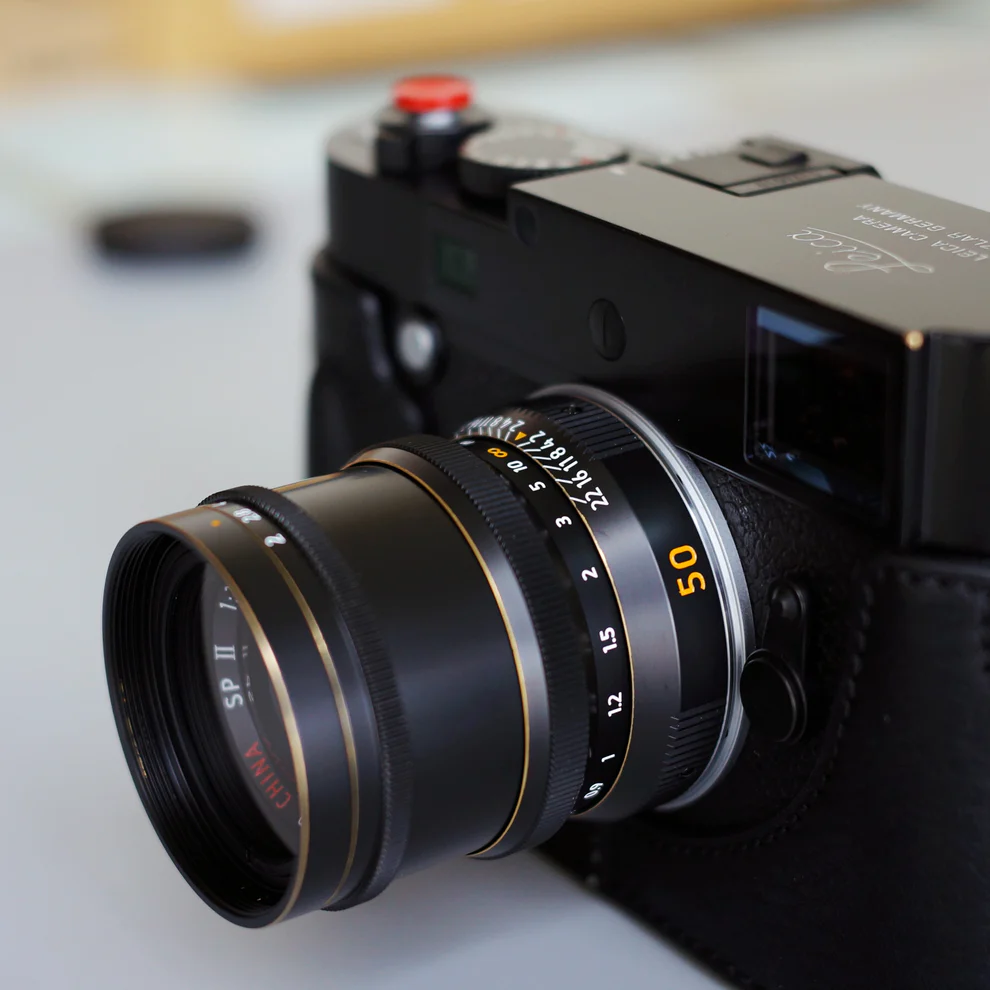 Light Lens Lab 50mm f/2 ver. 3 Black Paint Lens Grade 10