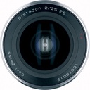 Zeiss 25mm f/2 ZE lens: Canon EF - Grade 8