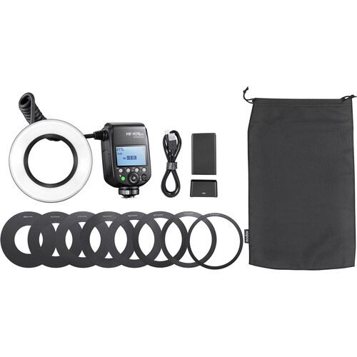 Godox MF-R76 Macro Ring Flash for Nikon - Grade 8