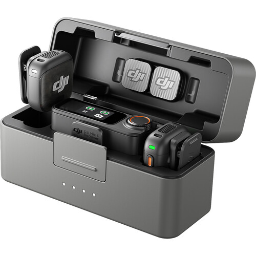 DJI Mic-3 (2TX + 1RX + Charging Case) 