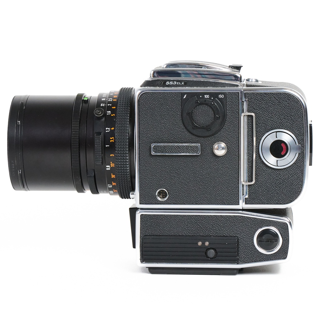 Hasselblad 553 ELX Body Chrome w/- 50mm f/4 Distagon CF T* Lens - Grade 9