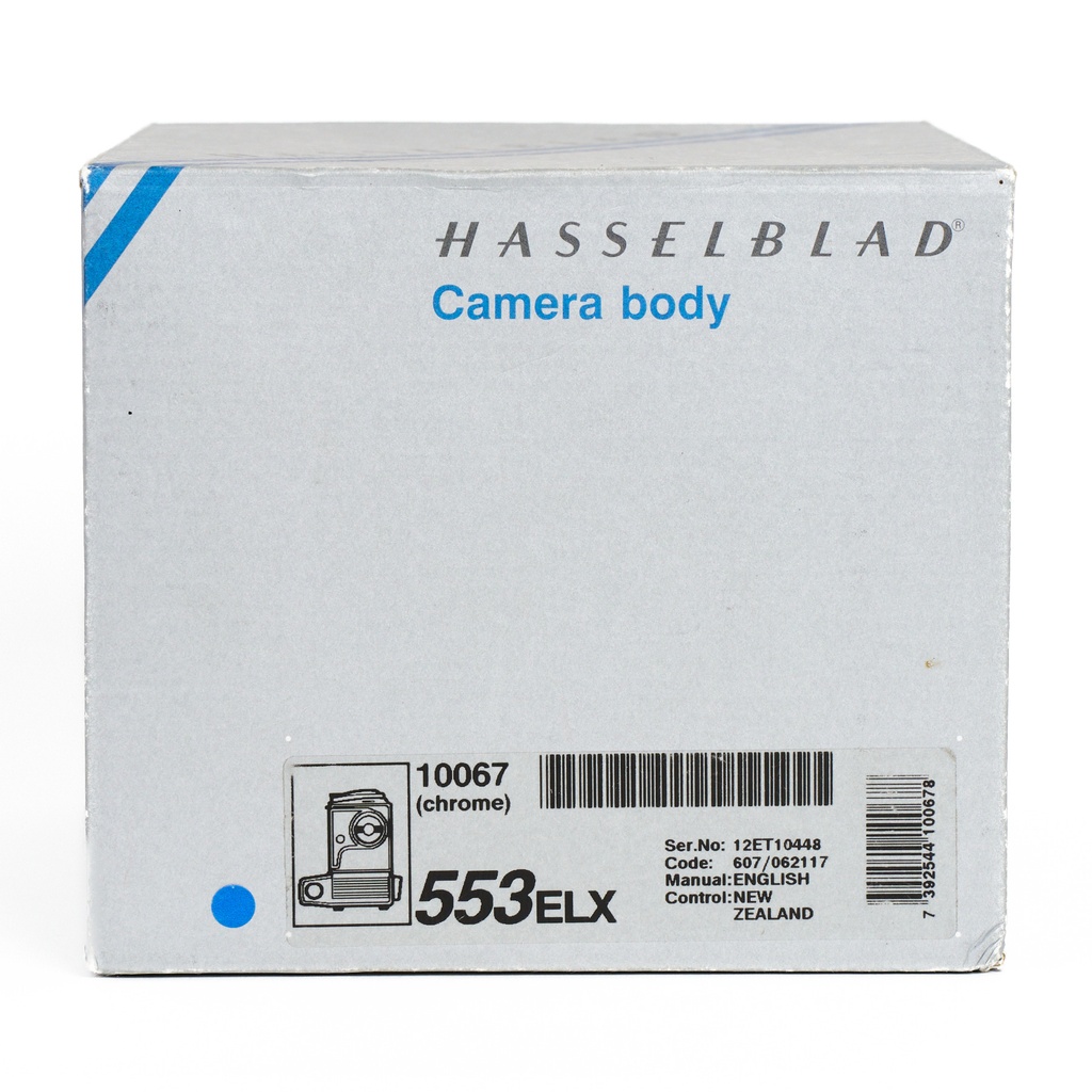 Hasselblad 553 ELX Body Chrome w/- 50mm f/4 Distagon CF T* Lens - Grade 9