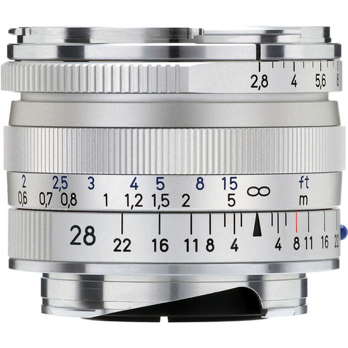 Zeiss 28mm f/2.8 Bigon T* ZM lens Silver - Grade 10 