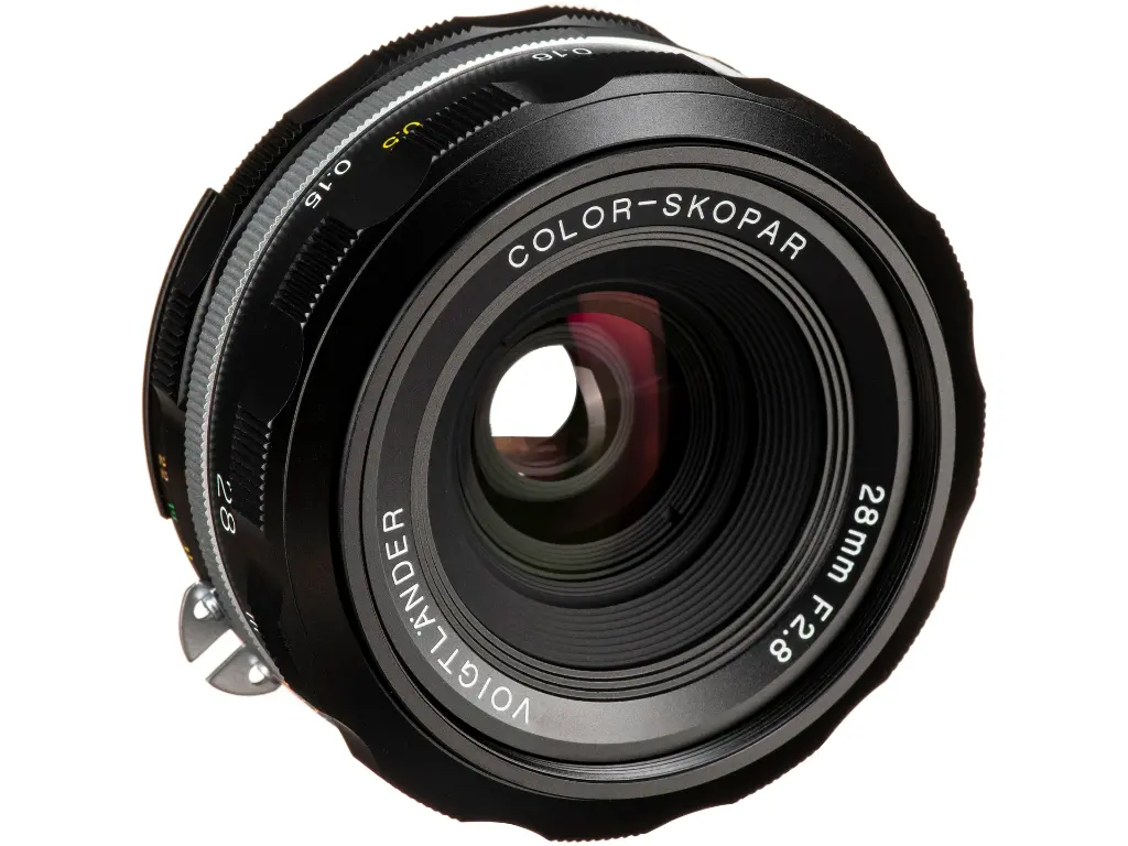 Voigtlander 28mm f/2.8 SL-II COLOR-SKOPAR ASPH Lens: Nikon F - Grade 10