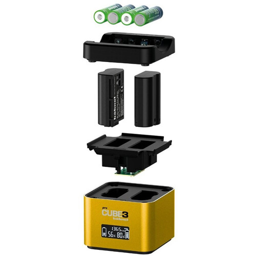 Hahnel ProCube 3 Charger: Nikon EN-EL14, EN-EL15, and EN-EL25