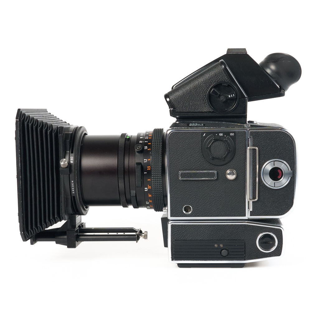 Hasselblad 553 ELX Body Chrome w/- 50mm f/4 Distagon CF T* Lens - Grade 9