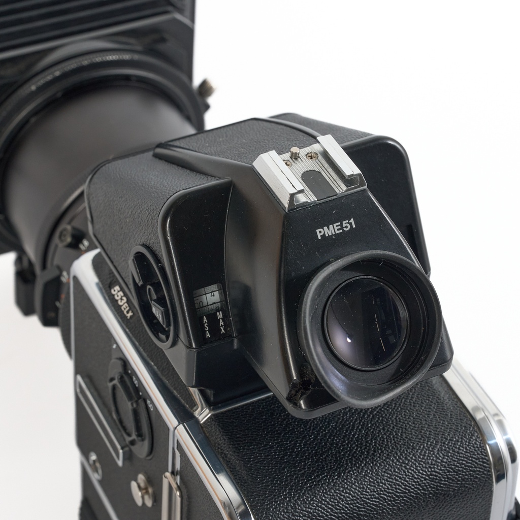 Hasselblad 553 ELX Body Chrome w/- 50mm f/4 Distagon CF T* Lens - Grade 9
