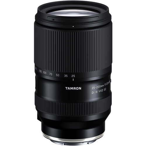 TAMRON 25-200mm F2.8-5.6 Di III VXD G2 Lens - Sony