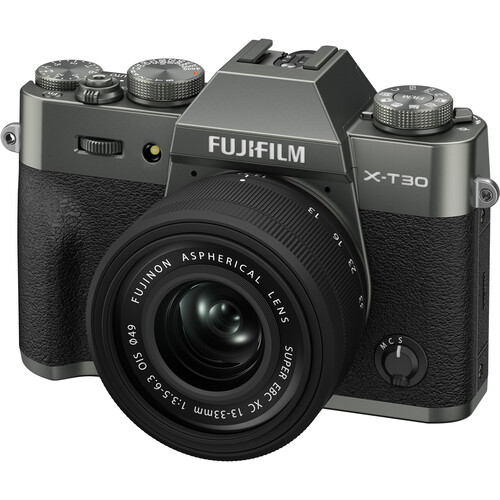 Fujifilm X-T30 III + XC 13-33mm Lens - Charcoal Silver 