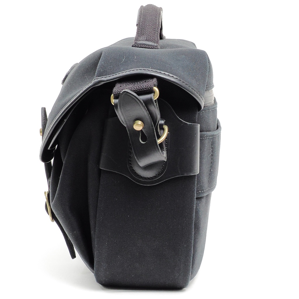 Billingham Hadley Small - Black Fibrenyte & Black Leather - Grade 8