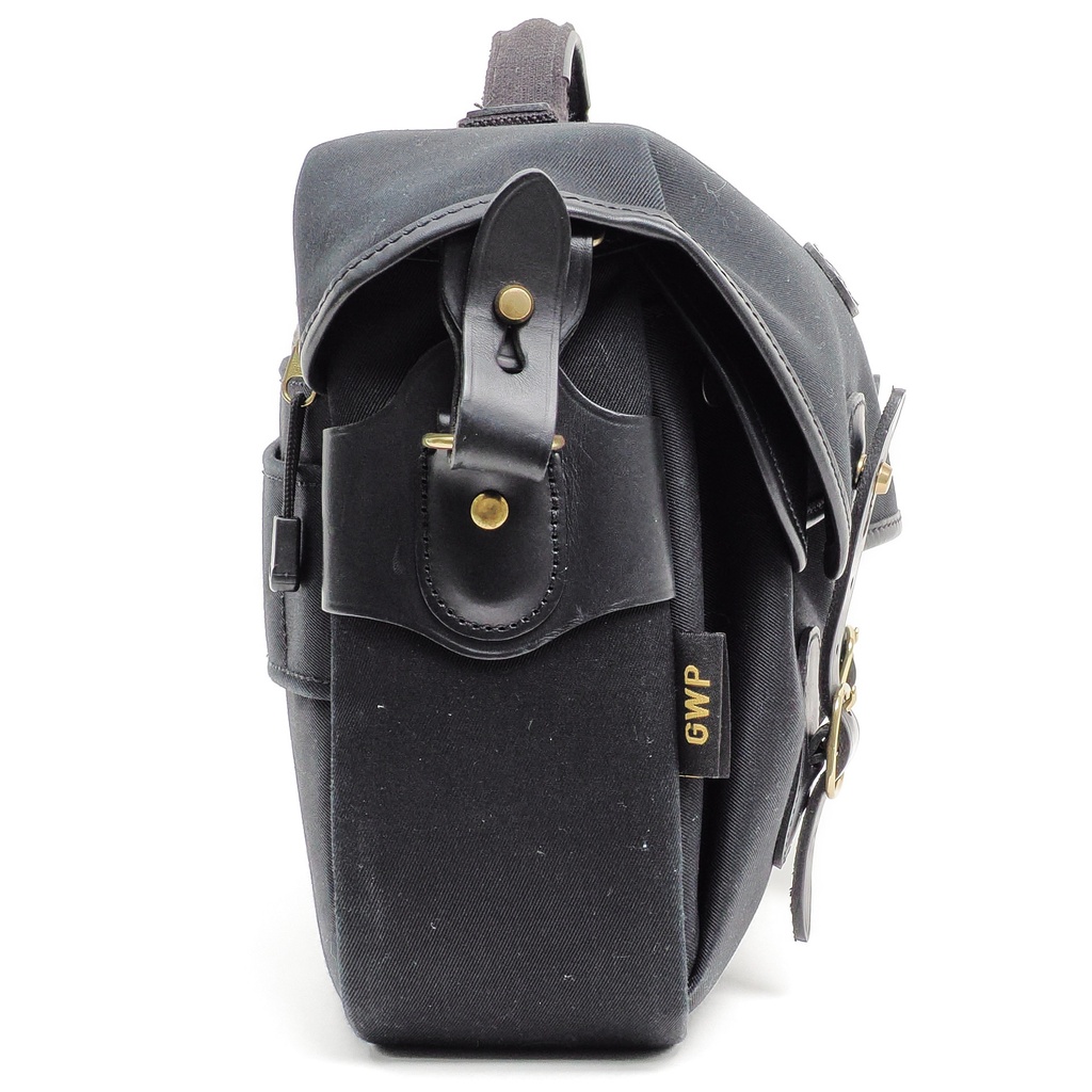 Billingham Hadley Small - Black Fibrenyte & Black Leather - Grade 8