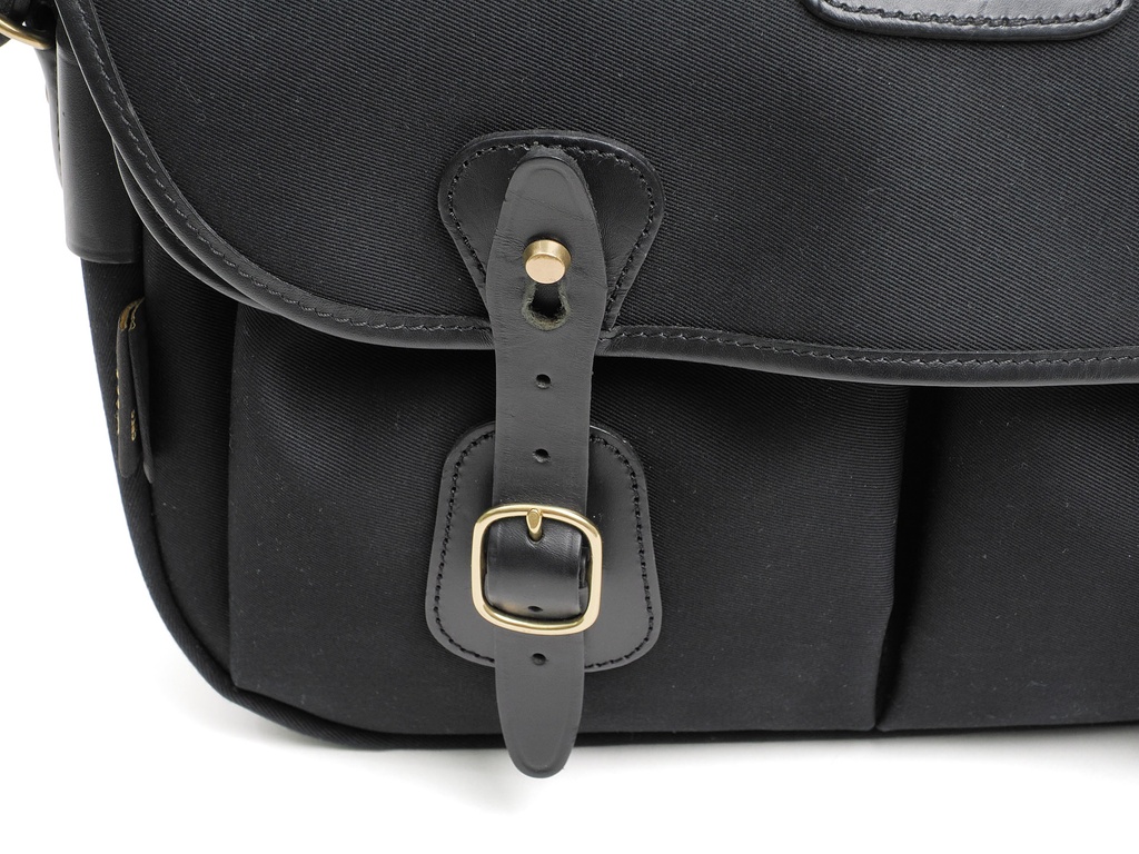 Billingham Hadley Small - Black Fibrenyte & Black Leather - Grade 8