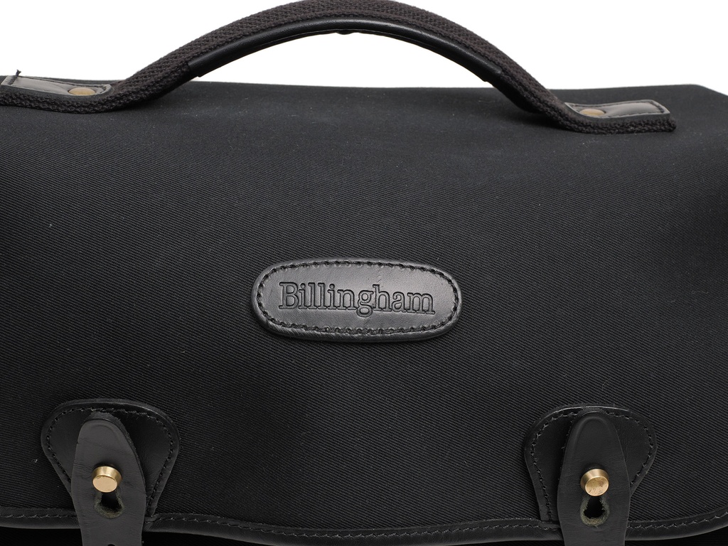 Billingham Hadley Small - Black Fibrenyte & Black Leather - Grade 8