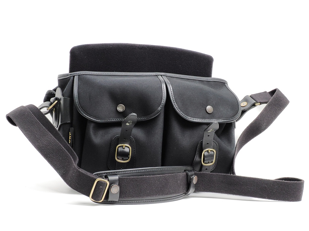 Billingham Hadley Small - Black Fibrenyte & Black Leather - Grade 8