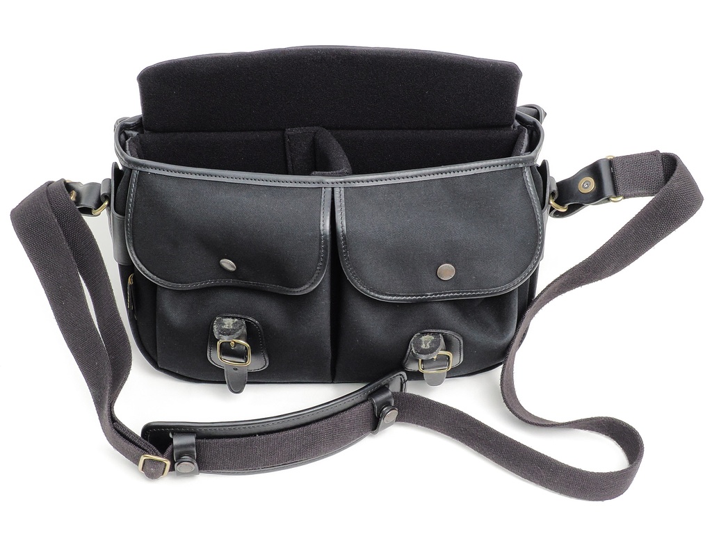 Billingham Hadley Small - Black Fibrenyte & Black Leather - Grade 8