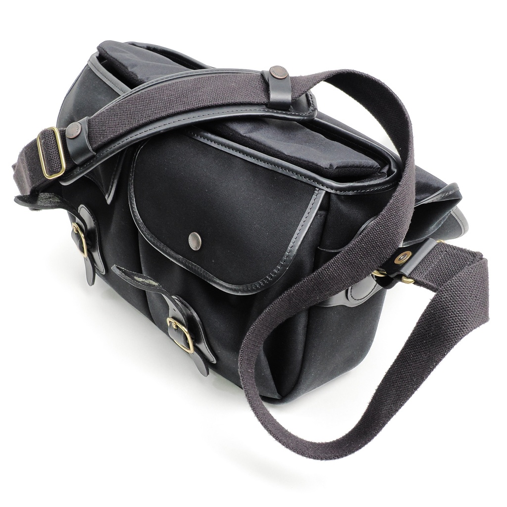 Billingham Hadley Small - Black Fibrenyte & Black Leather - Grade 8