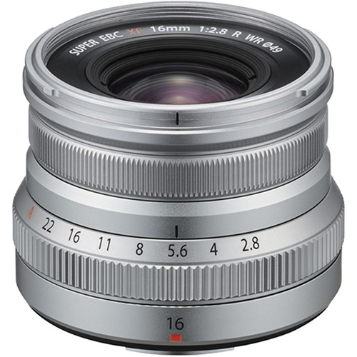 Fujifilm XF 16mm f/2.8 R WR Silver Lens - Grade 10
