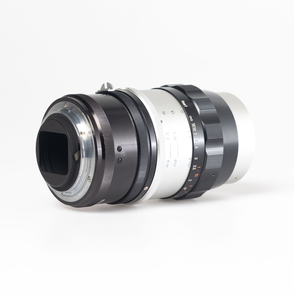 Nikon Micro-Nikkor Auto 55mm f/3.5 Lens w/- M2 Ext Tube - Grade 8