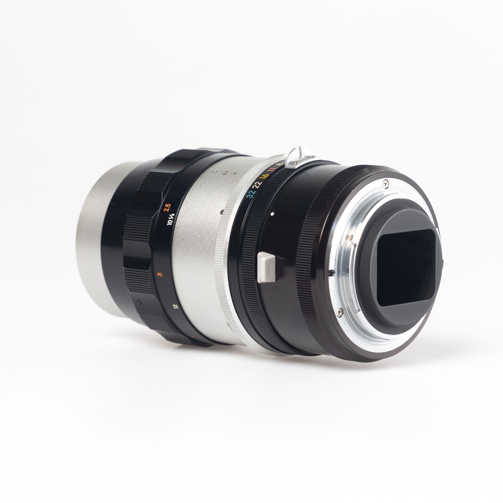 Nikon Micro-Nikkor Auto 55mm f/3.5 Lens w/- M2 Ext Tube - Grade 8