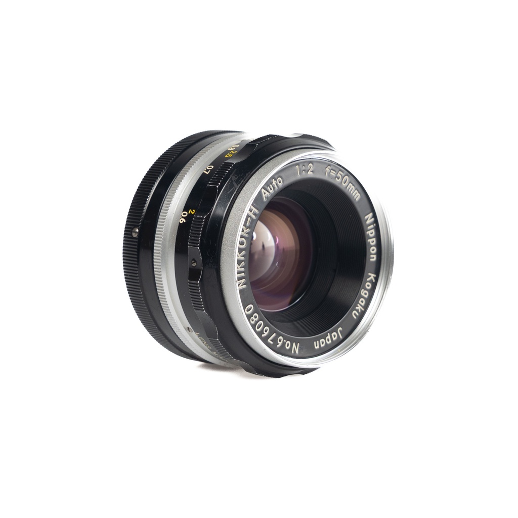 Nikon Nikkor-H Auto 50mm f/2 Lens - Grade 8 