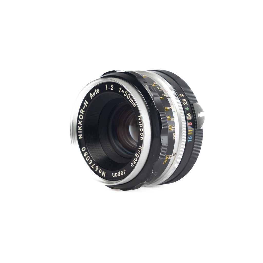 Nikon Nikkor-H Auto 50mm f/2 Lens - Grade 8 