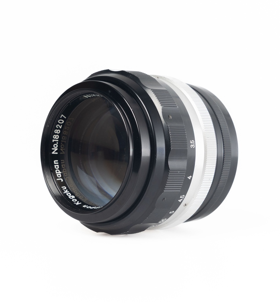 Nikon Nikkor-H Auto 85mm f/1.8 Lens - Grade 7
