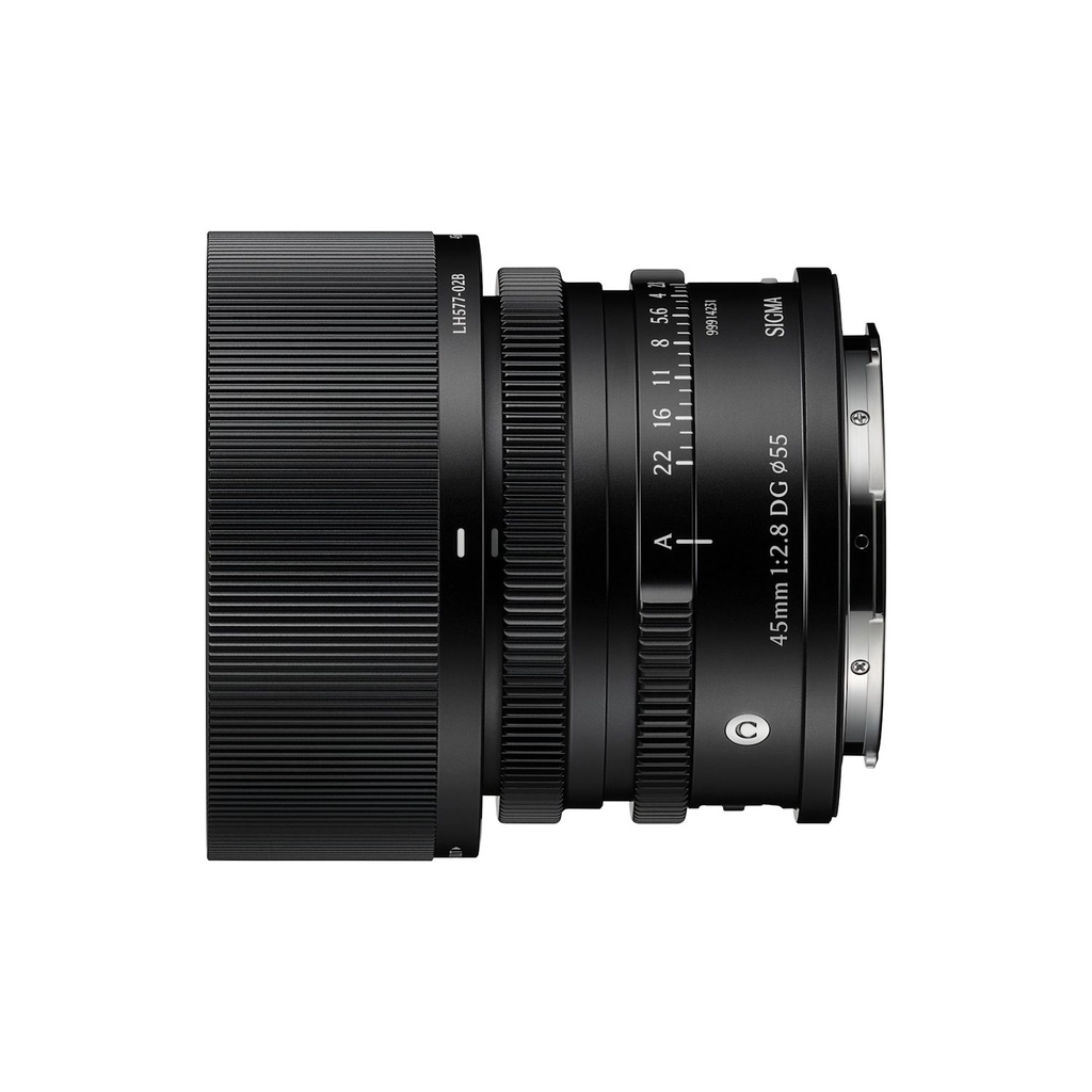 Sigma 45mm f/2.8 DG I Series Contemporary Lens: Leica L - Black