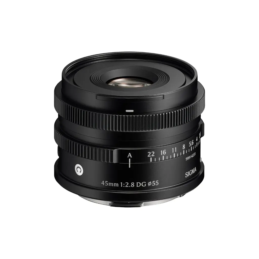 Sigma 45mm f/2.8 DG I Series Contemporary Lens: Leica L - Black
