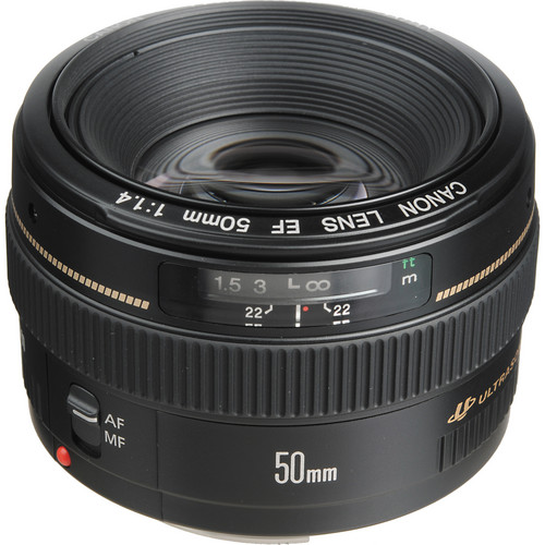 Canon EF 50mm f/1.4 USM lens - Grade 9 