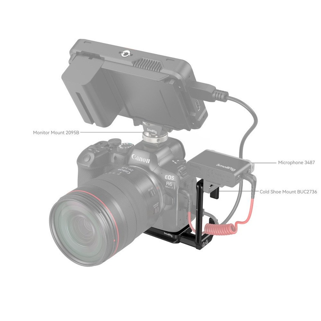 SmallRig L-Bracket for Canon EOS R6 Mark II / R5 / R5 C / R6 